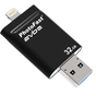 USB флеш накопичувач PhotoFast 32GB i-Flashdrive EVO Plus Black USB3.0-microUSB/Lightning (EVOPLUS32GBU3) - зменшене зображення 5