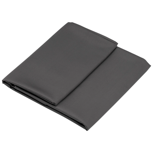 Простынь Ardesto на резинке Mix&Match Premium, 100% хлопок, сатин серый 160х200+30 см (ART1620FSY) - изображение 3