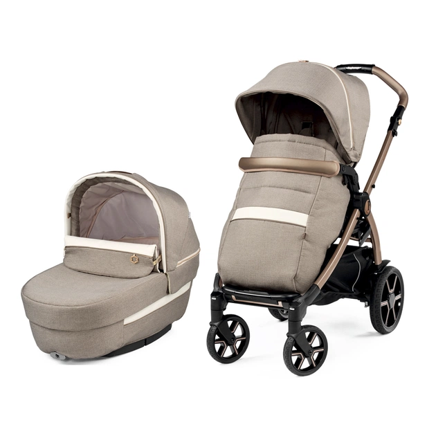 Коляска Peg-Perego 2 в 1 Book Mon Amour, рожеве золото (PACK-BOOK210000011) - изображение 1