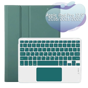 Чохол до планшета BeCover Keyboard+TouchPad Apple iPad Pro 12.9 2018/2021/2022 Dark Green (712383) зображення 1
