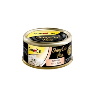 Консерви для котів GimCat Shiny Cat Filet З куркою та рисом 70 г (4002064413808) зображення 1