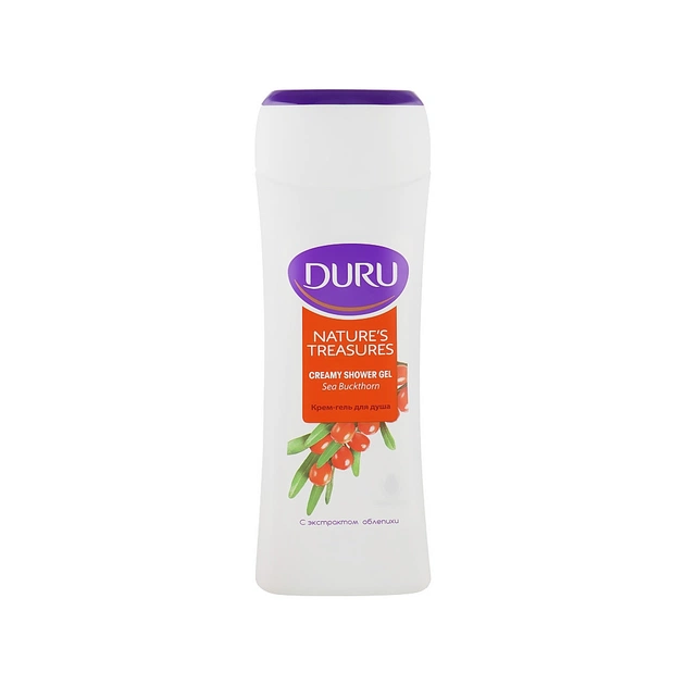 Гель для душу Duru Nature's Treasures з екстрактом обліпихи 250 мл (8690506479268) - изображение 1