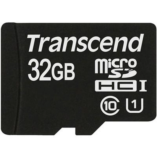 Карта пам'яті Transcend 32Gb microSDHC Class10 UHS-I (TS32GUSDCU1) - зображення 1