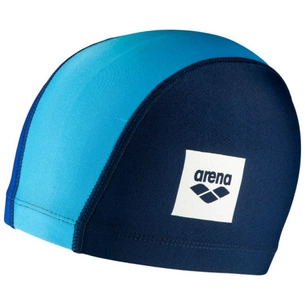 Шапка для плавання Arena Unix II JR 002384-103 темно-синій, блакитний Діт OSFM (3468336220771) зображення 1