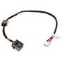 Роз'єм живлення ноутбука з кабелем Acer PJ901 (5.5mm x 1.7mm), 4-pin, 20 см (A49104) - уменьшенное изображение 1