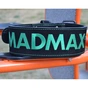 Атлетичний пояс MadMax MFB-301 Suede Single Prong шкіряний Black/Green L (MFB-301_L) - уменьшенное изображение 9