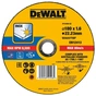 Круг відрізний DeWALT EXTREME, нержавіюча сталь/листовий метал, 180х1.6х22.23 мм (DT43908) - зменшене зображення 1