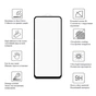 Скло захисне Drobak Motorola G72 (Black) (717152) - зменшене зображення 2
