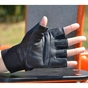 Рукавички для фітнесу MadMax MFG-248 Clasic Exclusive Black L (MFG-248-Black_L) - зменшене зображення 3