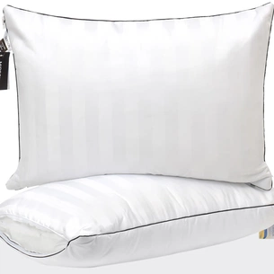 Подушка MirSon 1278 Royal Pearl Hand Made з евкаліптом М'яка 60х60 см (2200001519862) зображення 1