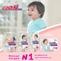 Підгузки GOO.N Plus для дітей 13-25 кг розмір XXL унісекс 56 шт (21000634-2) - зменшене зображення 9