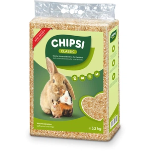 Наповнювач для гризунів Chipsi Classic Деревний вбирний 3.2 кг (60 л) (4002973000700) зображення 1