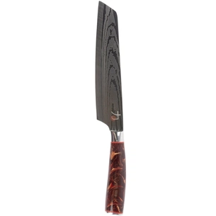 Кухонний ніж MasterPro Tetsu, накірі, 20 см, коричневий (BGMP-4127-BR) зображення 1