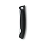 Кухонний ніж Victorinox SwissClassic Foldable Paring 11 см Serrated Black (6.7833.FB) - зменшене зображення 4