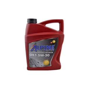 Моторна олива Alpine 5W-30 DX1 4л (1665-4) зображення 1