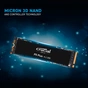 Накопичувач SSD M.2 2280 2TB Micron (CT2000P5PSSD5) - зменшене зображення 6