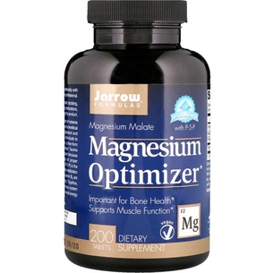 Мінерали Jarrow Formulas Оптимізатор Магнію, Magnesium Optimizer, 200 таблеток (JRW-13007) зображення 1