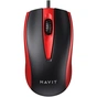 Мишка Havit HV-MS871 USB Red (6939119020293) - зменшене зображення 1