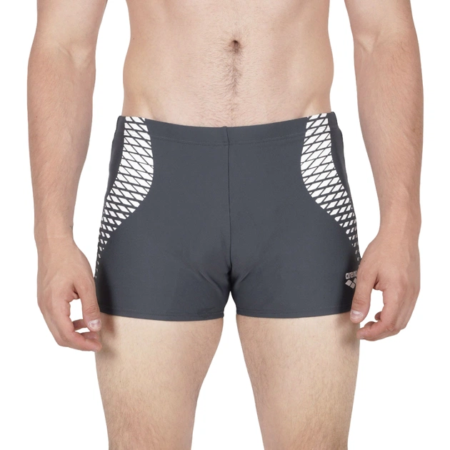 Плавки Arena Openings Swim Short 008064-501 сірий, білий 90 (3468337496557) - изображение 1