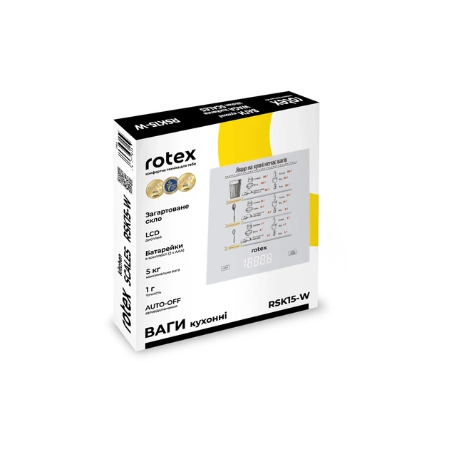 Ваги кухонні Rotex RSK15-W - picture 5