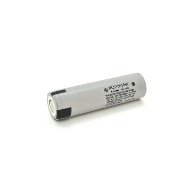 Акумулятор Panasonic 18650 Li-Ion NCR18650BD TipTop, 3200mAh, 10A, 4.2/3.6/2.5V, gray (NCR18650BD) - изображение 1