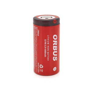 Акумулятор Orbus 32700 LiFEPO4, 6000mAh, 3.2V, RED/GREY (ORB32700-48G) зображення 1