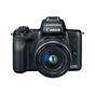 Цифровий фотоапарат Canon EOS M50 + 15-45 IS STM + 22 STM Double Kit Black (2680C055) - зменшене зображення 4