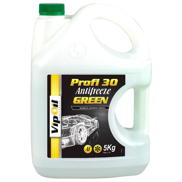 Антифриз VIPOIL Profi 30 Green 5кг (701393) - зображення 1