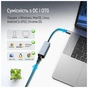 Адаптер USB-C + USB A to RJ45 Ethernet 1000Mbps ColorWay (CW-AD-CRG) - preview 12