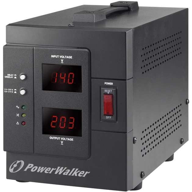 Стабилизатор напряжения PowerWalker AVR 1500 (10120305) - изображение 1