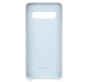 Чохол-накладка Samsung Silicone Cover для Samsung Galaxy S10 SM-G973 White (EF-PG973TWEGRU) - зменшене зображення 1