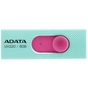 USB флеш накопичувач ADATA 8GB UV220 Green/Pink USB 2.0 (AUV220-8G-RGNPK) - зменшене зображення 1