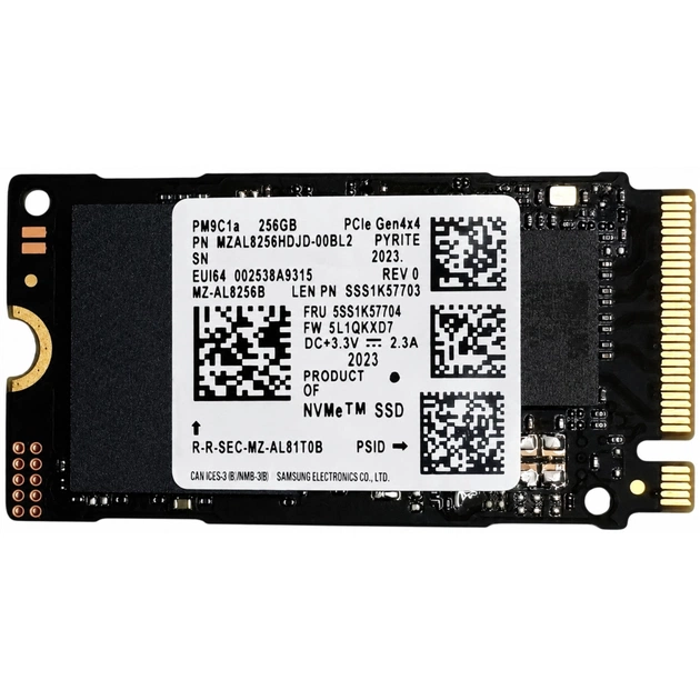 Накопитель SSD M.2 2242 256GB Samsung (MZAL8256HDJD-00BL2) - изображение 1
