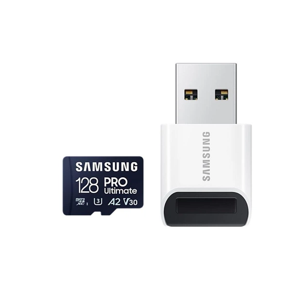 Карта пам'яті Samsung 128GB microSDXC class 10 UHS-I U3 V30 A2 Pro Ultimate (MB-MY128SB/WW) - picture 5