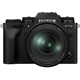 Цифровий фотоапарат Fujifilm X-T4 + XF 16-80 F4 Kit Black (16651277) зображення 1