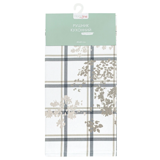 Рушник Home Line кухонний Квіти 40x60 см (182813) - зображення 1