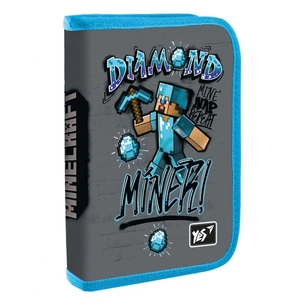 Пенал Yes HP-02 одинарний без клапана Minecraft (533400) зображення 1