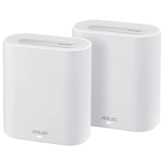 Точка доступу Wi-Fi ASUS EBM68 2pk White (90IG07V0-MO3A40) - зображення 1
