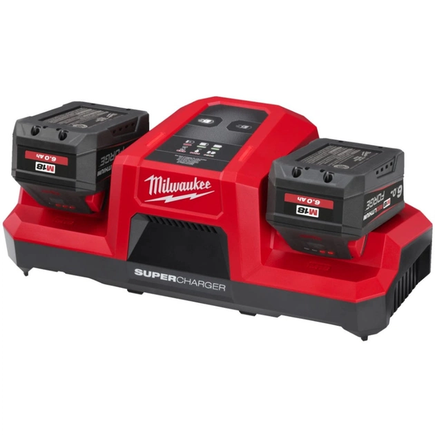 Зарядний пристрій для акумуляторів інструменту Milwaukee M18 DBSC Dual SUPER CHARGER (4932492531) - picture 5