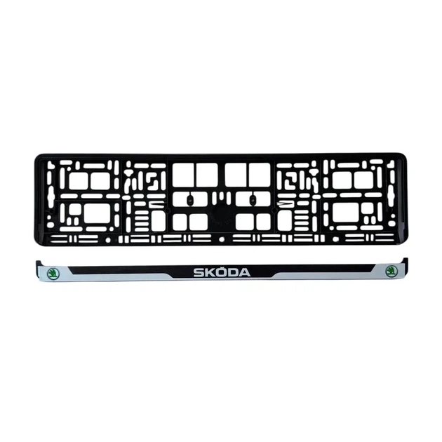 Рамка номерного знака Poputchik Skoda (24-115-IS) - picture 2