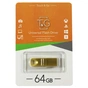 USB флеш накопичувач T&G 64GB 117 Metal Series Gold USB 2.0 (TG117GD-64G) - зменшене зображення 1