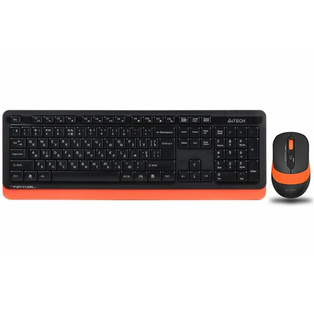 Комплект A4Tech FG1010 Orange (4711421943376) - зображення 1