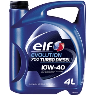 Моторна олива ELF EVOL. 700 Turbo Diesel 10w40 4л зображення 1