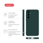 Чехол для мобильного телефона Intaleo Silicone Samsung Galaxy A35 Dark Green (1283126600210) - уменьшенное изображение 4