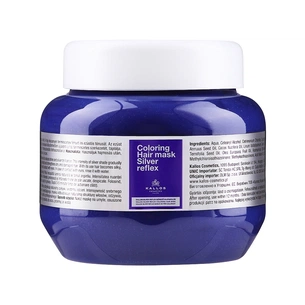 Маска для волосся Kallos Cosmetics Coloring Hair Mask Silver Reflex 275 мл (5998889516772) зображення 1
