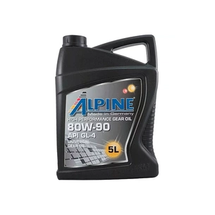 Трансмісійна олива Alpine Gear Oil 80W-90 TS GL-4 5л (0685-5) зображення 1