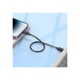 Дата кабель USB-C to Lightning 0.25m Hyper PD X96 black HOCO (6942007609364) - зменшене зображення 5