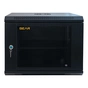 Шафа настінна GEAR 9U 19" 600x450x500 мм, + полка 19", black (GWMSN-9U-600-450) - зменшене зображення 1