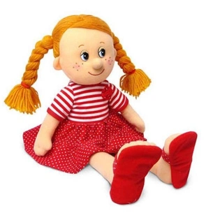 М'яка іграшка Lava Лялька Танюша у сукні (LA8749) зображення 1