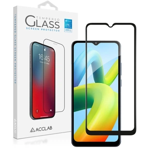Скло захисне ACCLAB Full Glue Xiaomi Poco C50 Black (1283126589713) зображення 1